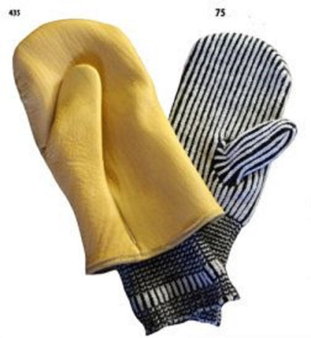 Elkskin Moccasin Chopper Mitts - Cowboy Hats and More