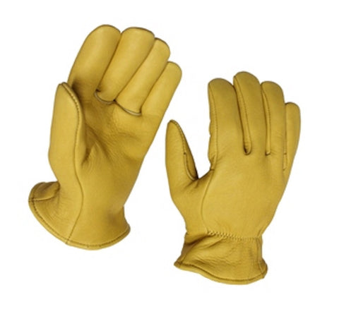Superior Elkskin Leather Glove - Foam Lined - Cowboy Hats and More