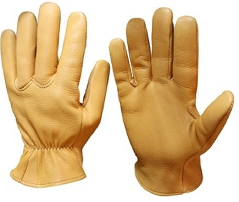 Seamless Palm Elkskin Leather Glove - Cowboy Hats and More
