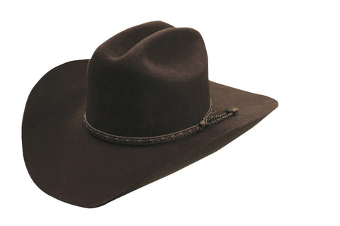 Hazer Wool Felt Wool Cowboy Hat - Cowboy Hats and More