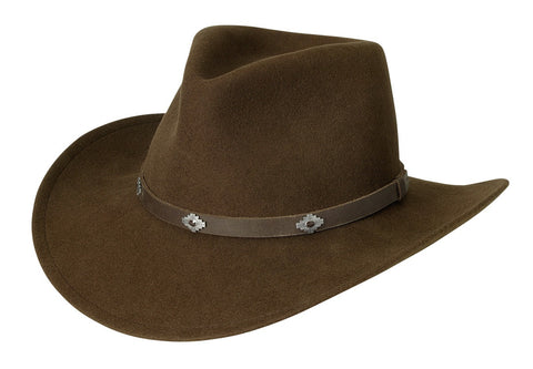 Black Creek Aussie Crushable Wool Outback Hat