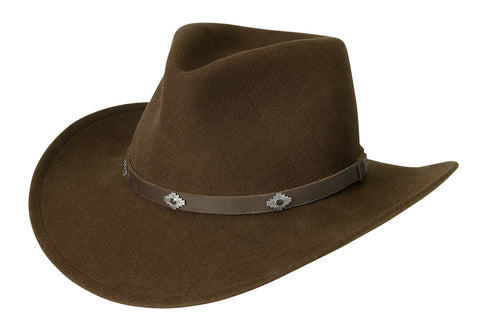 Black Creek Crushable Wool Stoney Creek Western Fedora - Cowboy Hats and More