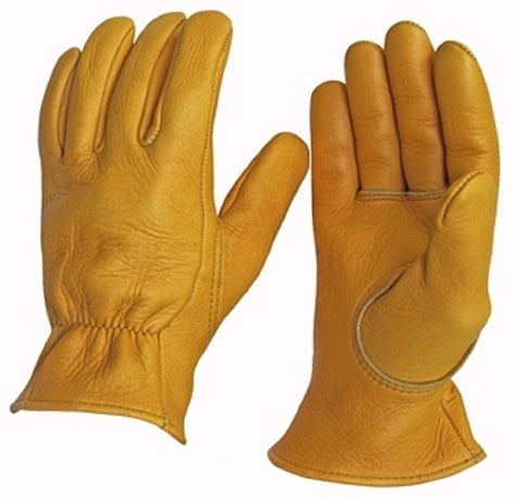 Favorite Elkskin Leather Gloves -- Foam Lined - Cowboy Hats and More
