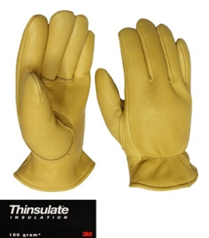 Favorite Elkskin Leather Glove with Thinsulate™  Lining - Cowboy Hats and More
