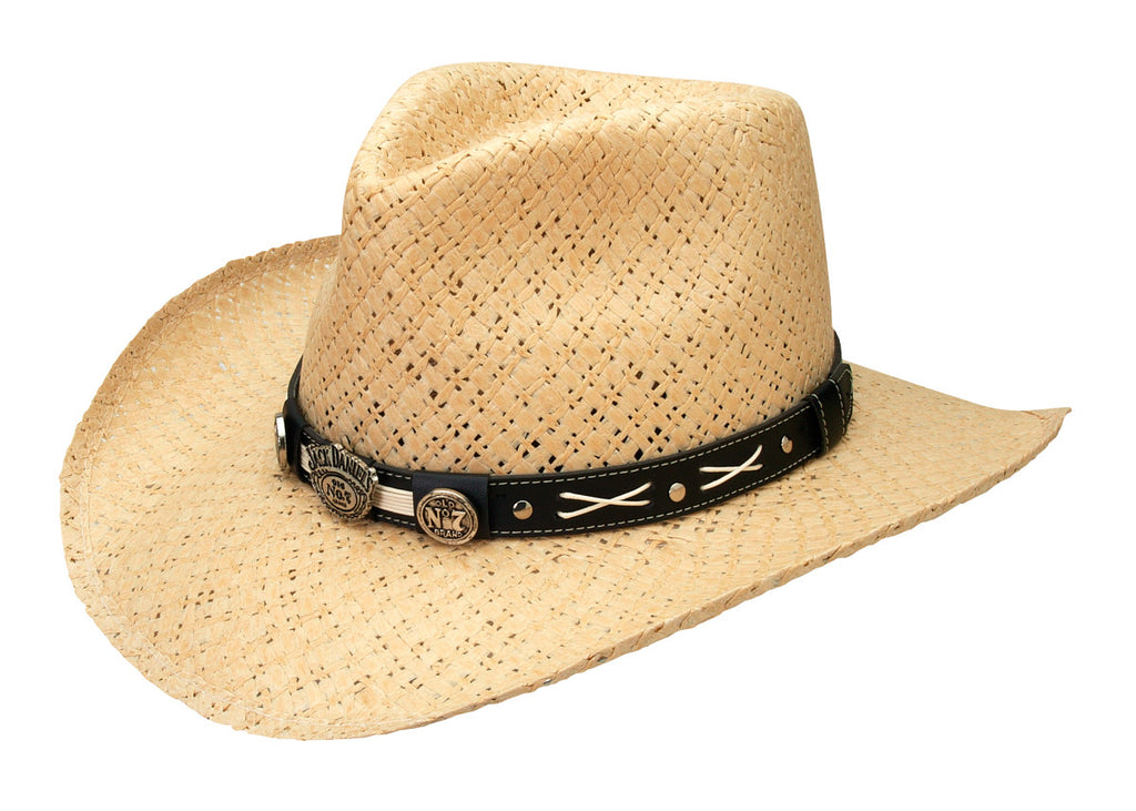 Jack Daniels Western Straw Fedora Cowboy Hats and More